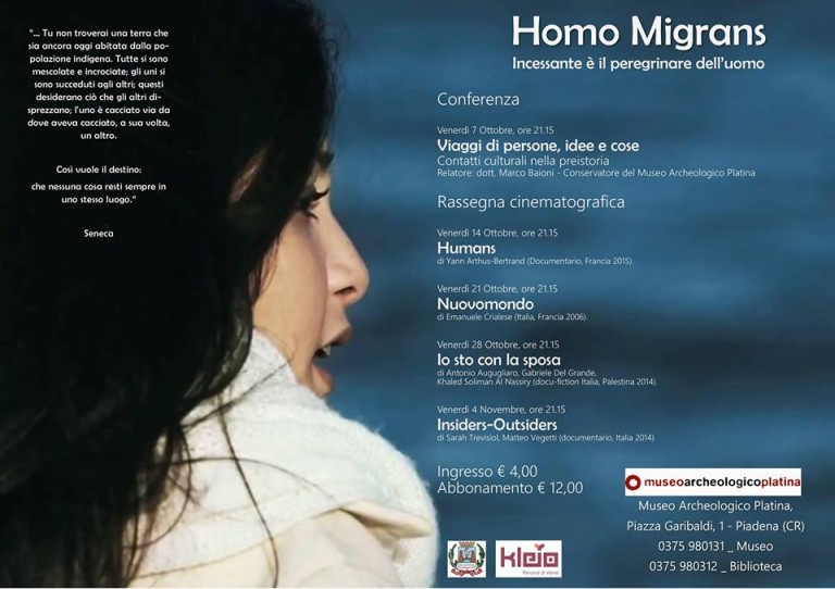 Rassegna cinematografica Homo Migrans