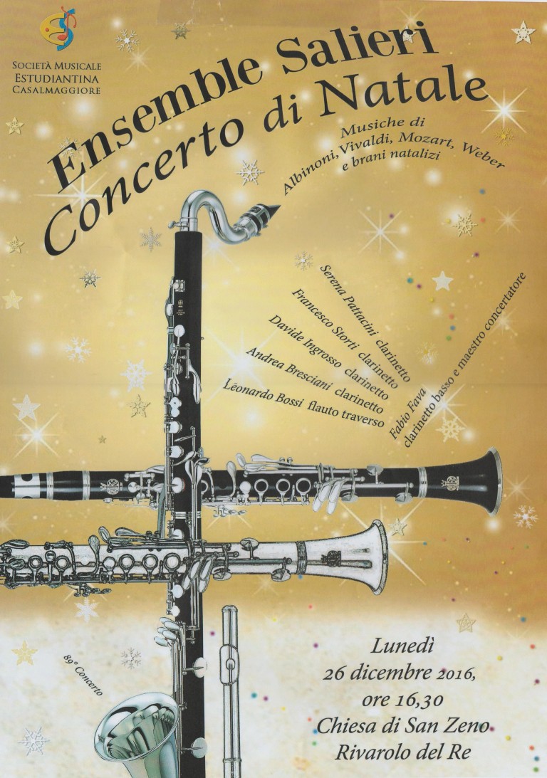 CONCERTO DI NATALE A RIVAROLO DEL RE